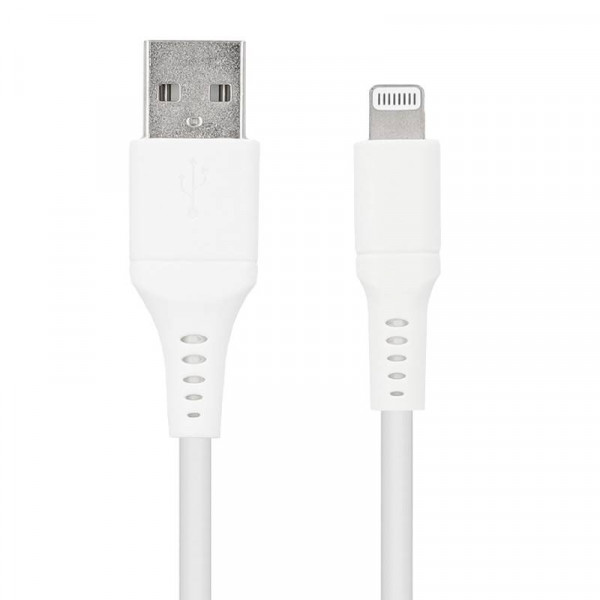USB naar Lightning Kabel - MFI - Grab 'n Go - 1 meter - Wit