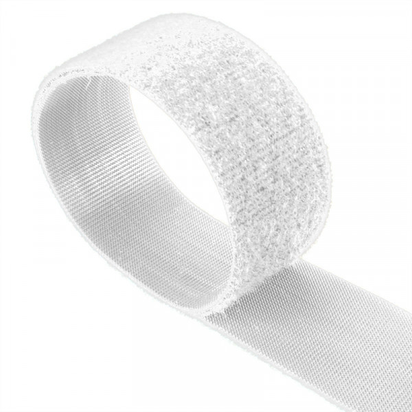 VELCRO® One Wrap® Professioneel Klittenband - 20 mm breed - 25 meter - Wit