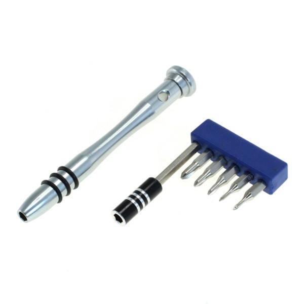 5-delige Schroevendraaierset - 5 x Tri-Point - Y000, Y00, Y0, Y1 en Tri-Wing TW1