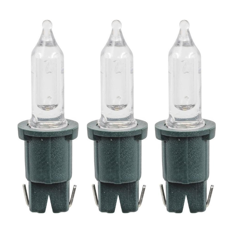 Reserve Kerstlampjes - Insteek fitting - 3V - 0,06W - Warm Wit - 3 stuks 3bbe2f514ab13f50fc9b10d205286174