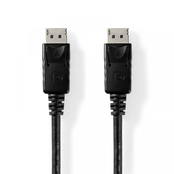DisplayPort v1.4 Kabel - 8K 60Hz - 3 meter - Zwart