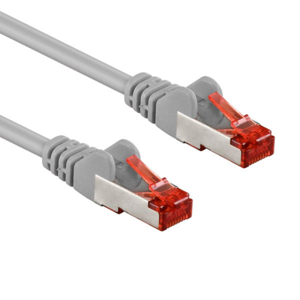 S/FTP CAT6 Gigabit Netwerkkabel - CU - 3 meter - Grijs