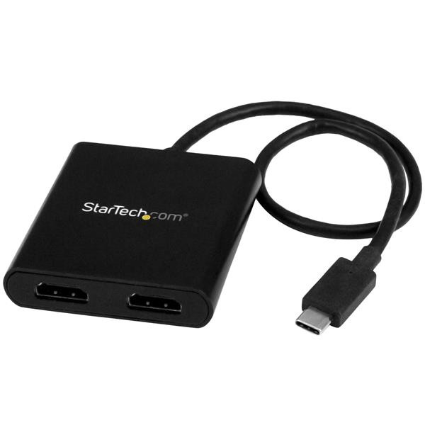 StarTech USB-C naar HDMI multi-monitor splitter - 2-poorts MST Hub