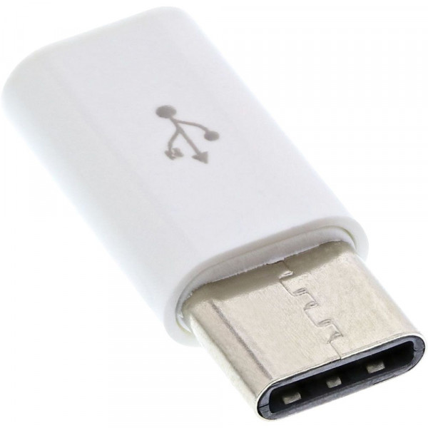 USB 2.0-Adapter USB-C Male - USB Micro-B Female Wit