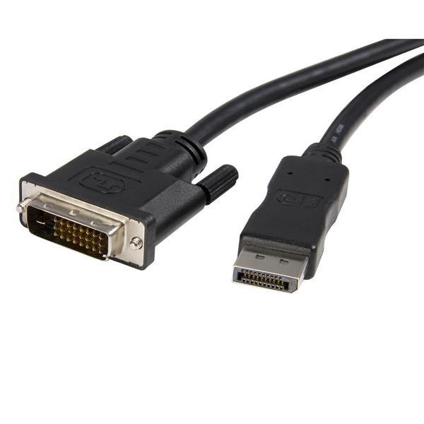 StarTech Displayport naar DVI-D kabel 3m Zwart