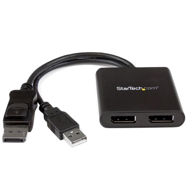 StarTech DisplayPort naar DisplayPort Multi-Monitor Splitter - 2-poorts MST Hub
