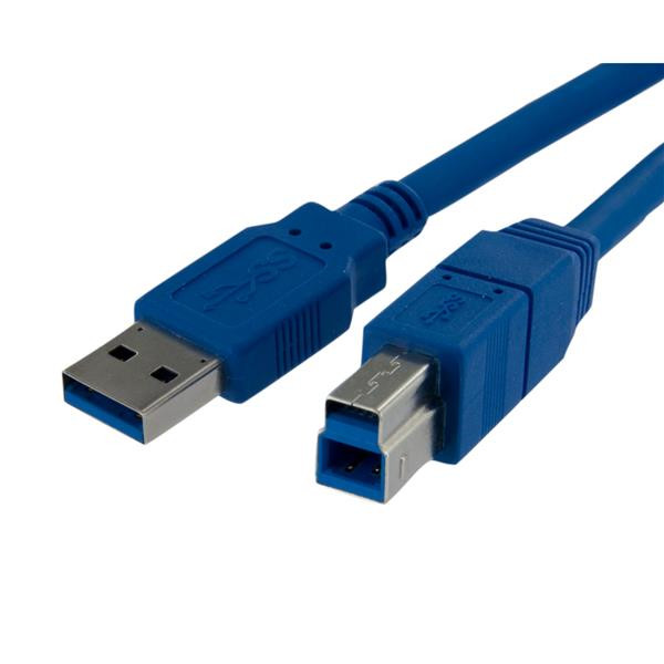 StarTech 1 m SuperSpeed USB 3.0-kabel A-naar-B - M/M