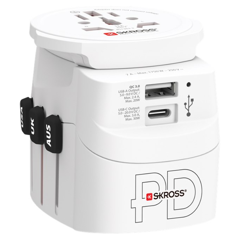 Skross 1.302473 Reislader PRO Light USB AC30PD World