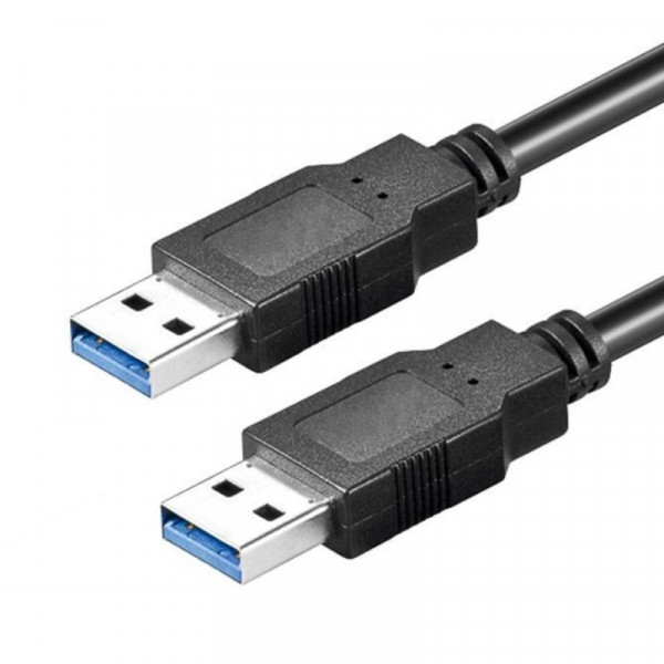 USB 3.0 Aansluitkabel USB A - USB A 1.8m Zwart