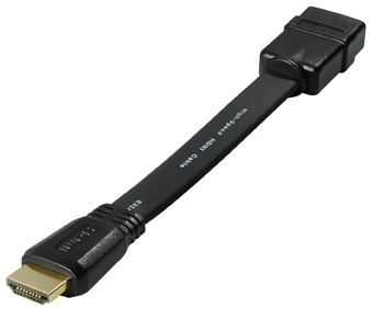 HDMI 1.3 Verlengkabel Verguld 16cm