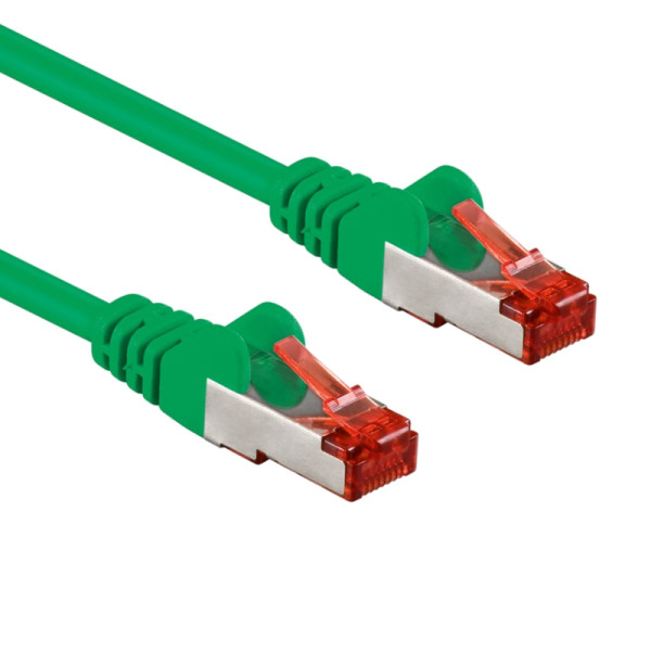 S/FTP CAT6 Gigabit Netwerkkabel - CU - 30 meter - Groen