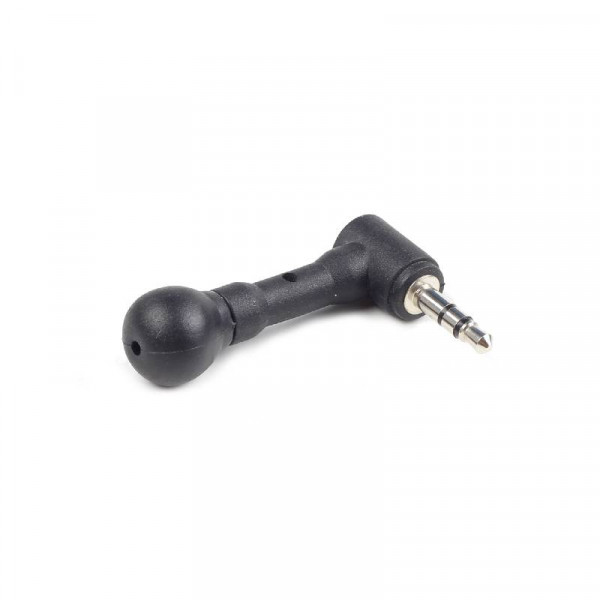Mini microfoon haaks - 3,5mm aansluiting - Zwart