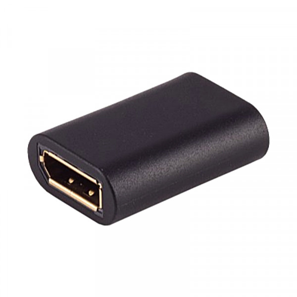 DisplayPort v1.2 Koppelstuk - DisplayPort (v) - DisplayPort (v) - 4K 60Hz - Zwart