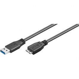 USB 3.0 A - micro B Aansluitkabel 3m