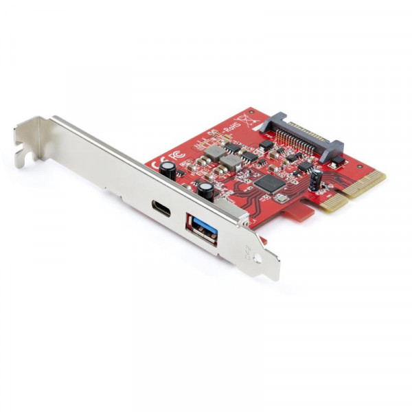 StarTech 2 poorts 10Gbps USB-A/USB-C PCIe Kaart - USB 3.2 Gen2