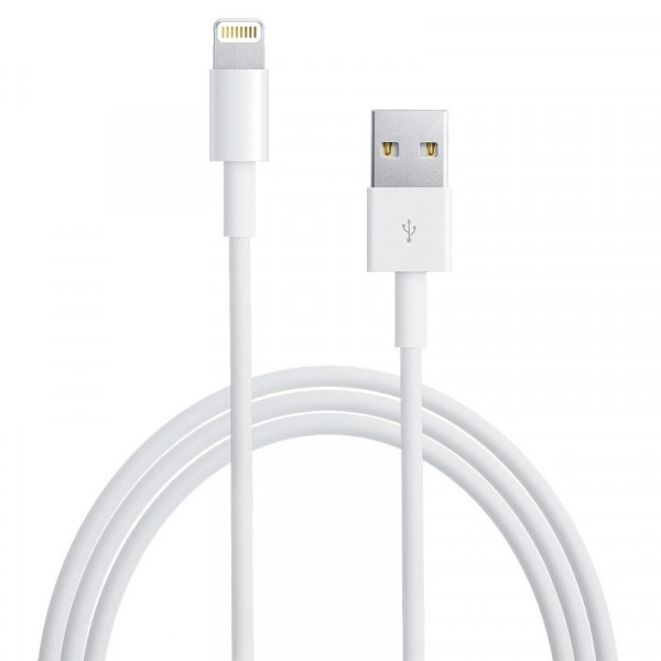 Malen Corporation Veilig Originele Apple Lightning USB kabel 1m Wit MXLY2ZM/A - Bulk