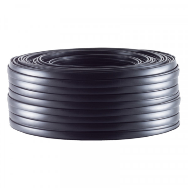 8-aderige Telefoonkabel - Plat - CCA - 20 meter - Zwart