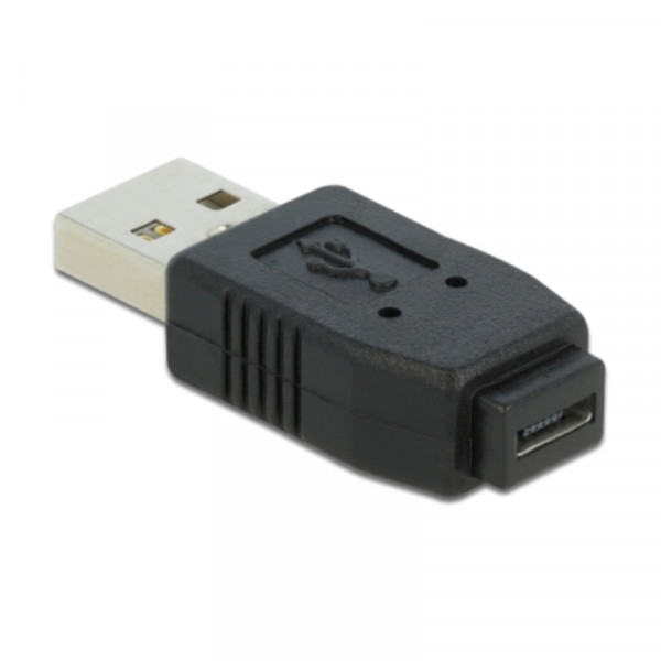 USB-A (m) naar Micro USB-A of Micro USB-B (v) Adapter - USB 2.0 - Zwart