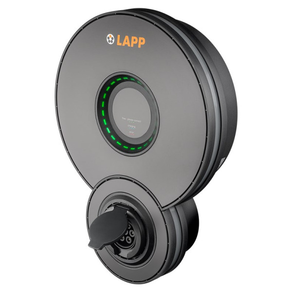 LAPP Wallbox Home Pro oplaadstation - Type 2 EV aansluiting - Zwart