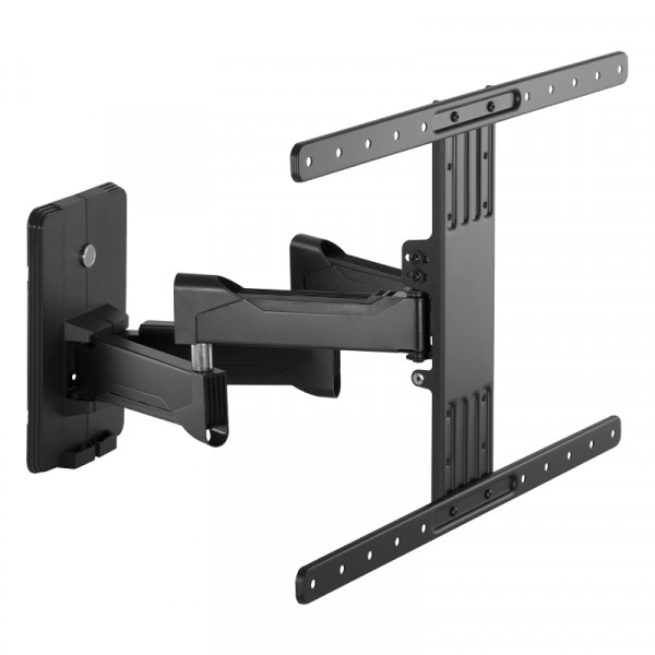 MyWall TV muurbeugel voor 37-80 inch schermen - Full Motion - Premium kwaliteit - Tot 45kg - Zwart