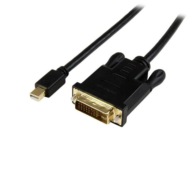StarTech Actieve Mini-DisplayPort naar DVI Adapterkabel - Full HD 60Hz - 1,8 meter - Zwart