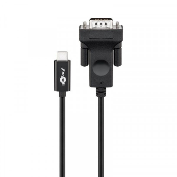 USB C naar VGA Kabel - 1,8 meter - Zwart