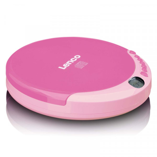 Lenco Discman - Draagbare CD- en MP3-speler - Roze