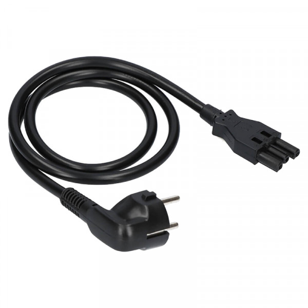 eGST Stroomkabel - Schuko Haaks naar eGST - 3G1,50mm² - 6 meter - Zwart