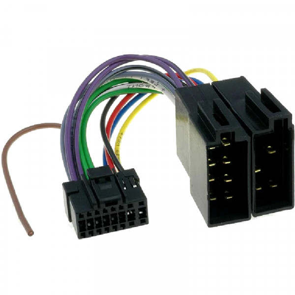 ISO kabel voor Panasonic autoradio - Diverse CQ FX - 16-pins - 0,15 meter