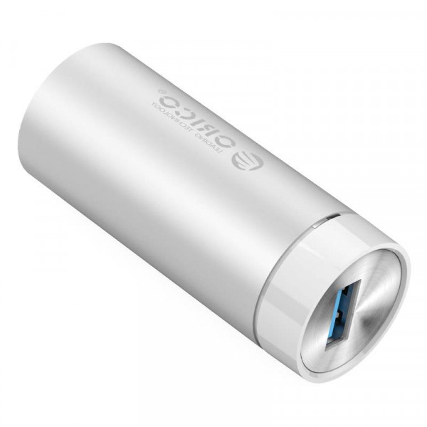 Orico USB-A en USB-C naar RJ45 Gigabit (v) Ethernet Adapter - Met twee Aansluitkabels - Rond - Alumi