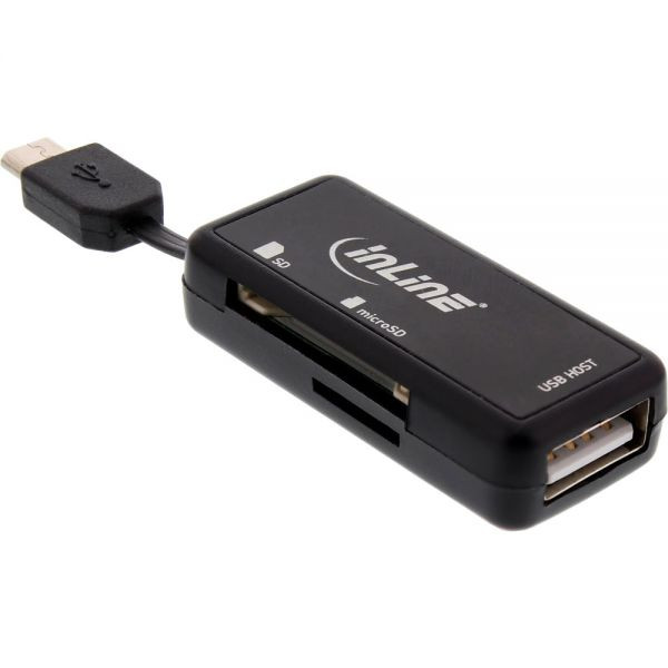 InLine Micro USB OTG Card Reader