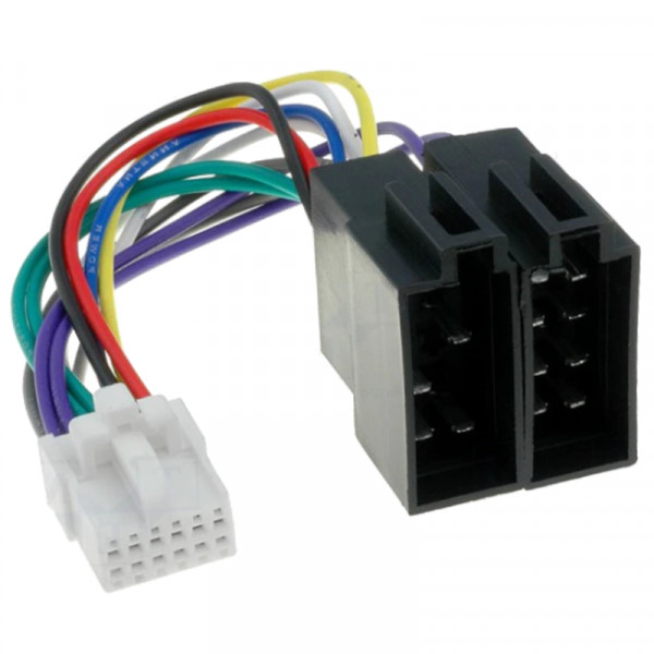 ISO kabel voor Panasonic autoradio - 8EG, CQK 02EG en J01 - 12-pins - 0,15 meter
