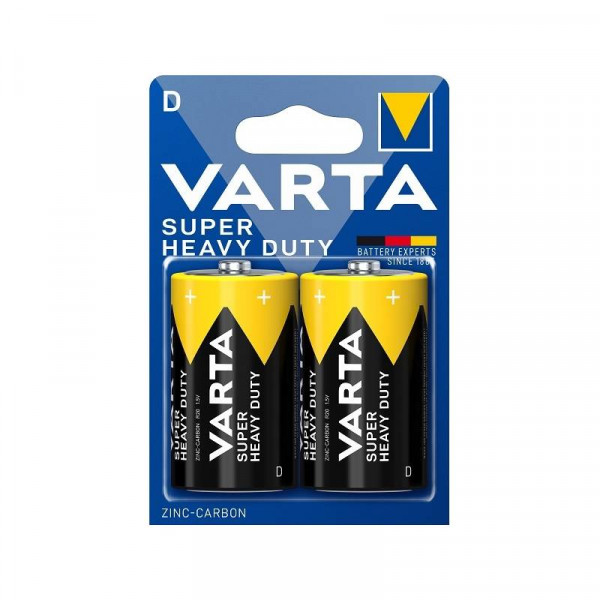 VARTA 2x D Batterij - Superlife / Super Heavy Duty - Zink-carbon