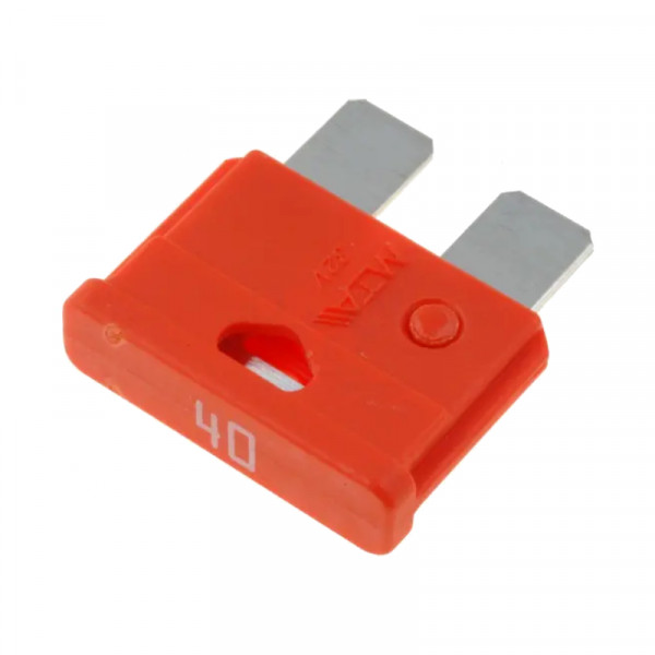 Autozekering - 40 Ampere - Oranje - 10 stuks