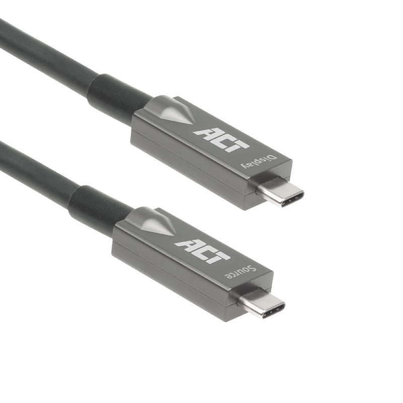 ACT ACT USB-C 3.2 Gen2 Active Optical Cable (AOC) aansluitkabel, 10m