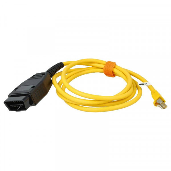 OBD2 Adapterkabel voor BMW - RJ45 naar 16-pins OBD2 - 1,8 meter - Geel