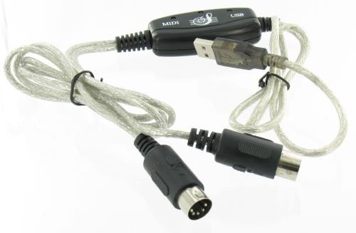USB - MIDI Kabel 2m