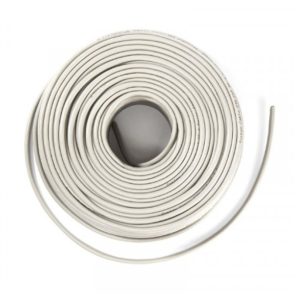 FTP CAT6 Gigabit Netwerkkabel - CU - 24AWG - Stug - LSZH - 50 meter - Grijs