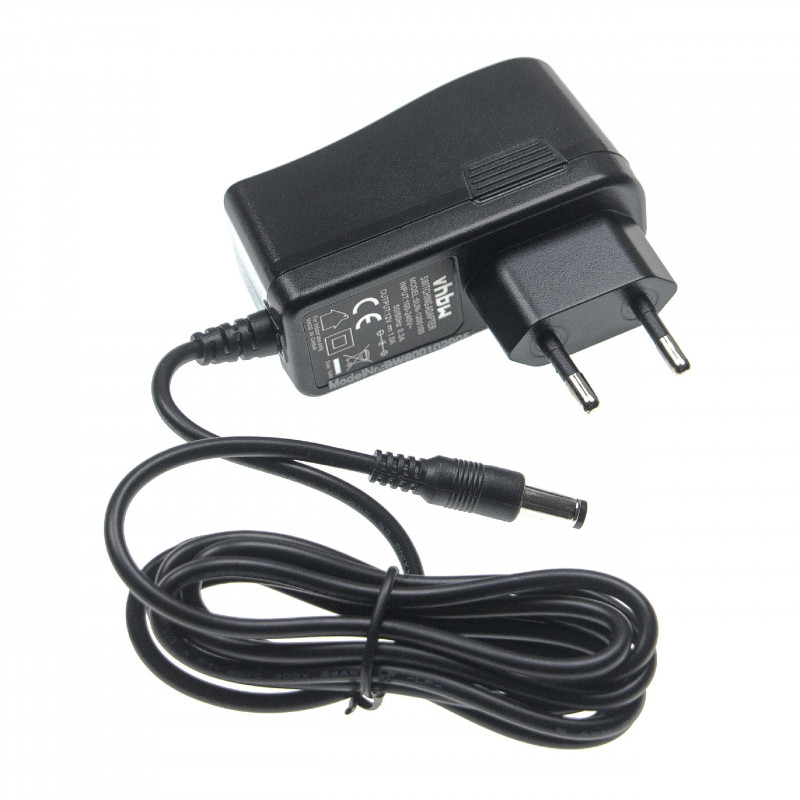 Voedingsadapter 12V - 1A - 12W - 5,5mm x 2,5mm voor VM FRITZ!Box, Bose, Cisco, Linksys en Netgear