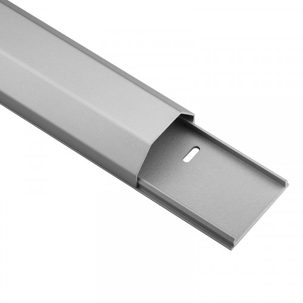 Aluminium Kabelgoot - 50 mm x 26 mm - 0,75 meter - Zilver