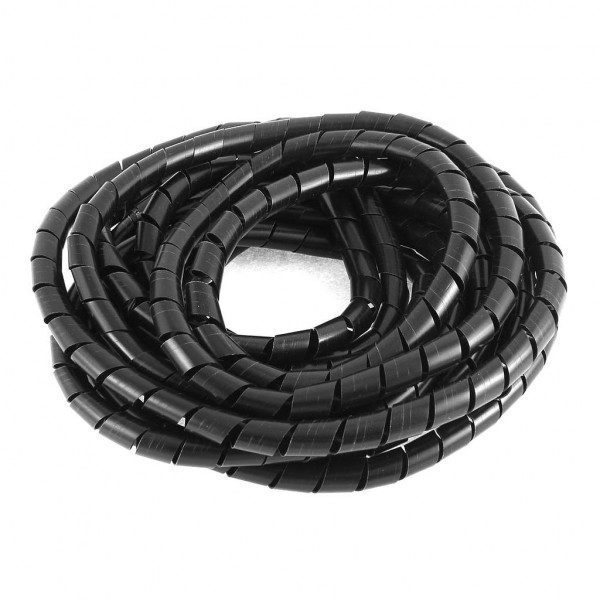 Spiraalband 25 tot 100mm - 10 meter - Zwart