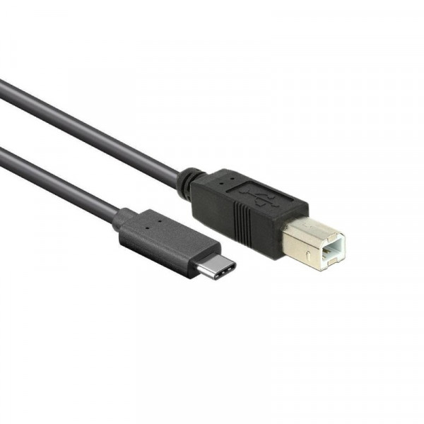 USB C naar USB B kabel 1 meter - USB 2.0 - Printerkabel