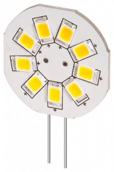 G4 LED lamp / inbouwspot rond - 1,5W warm wit