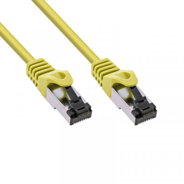 S/FTP CAT8.1 40 Gigabit Netwerkkabel - CU - 0,5 meter - Geel