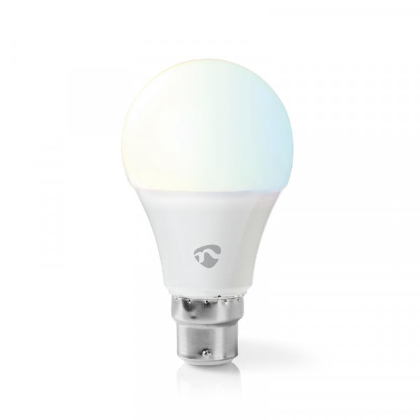 Slimme Wifi B22 LED Filamentlamp - A60 - 9W - Warm- en Koud Wit - 2700K tot 6500K - Wit