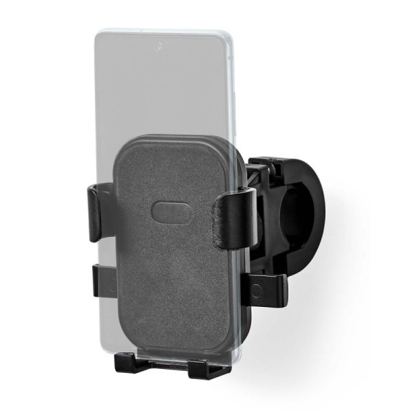 Smartphone houder voor Fiets - Tot 7" telefoon - Draaibaar - Klembevestiging - Zwart