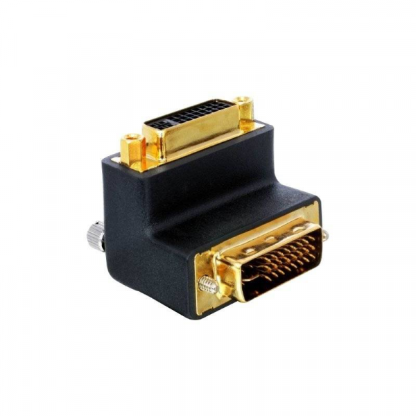 DVI 24+5 adapter haaks naar rechts