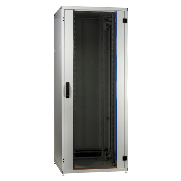 Patchkast 19" - 24U - 800 x 800 mm - PRO-Advanced - Voorgemonteerd - Grijs