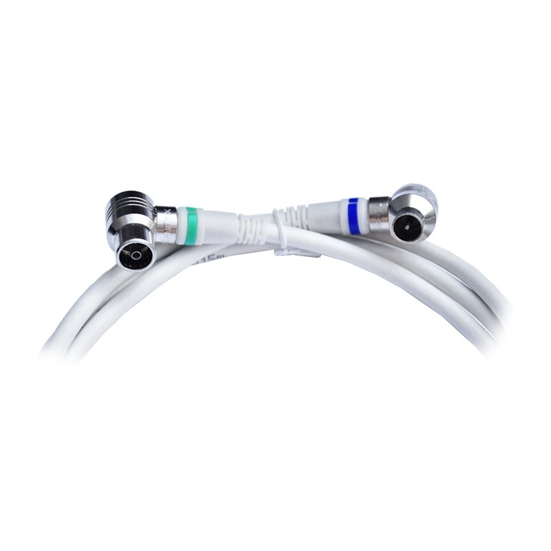 Technetix aansluitkabel wit haaks IEC 10 meter a5cd2eb62dd6def79edb9f0814101e1e