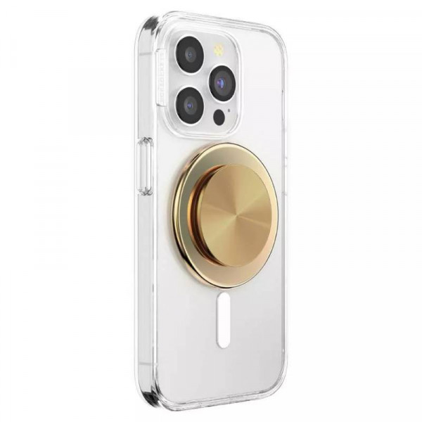 PopSockets - PopGrip MagSafe - Radial gold aluminum